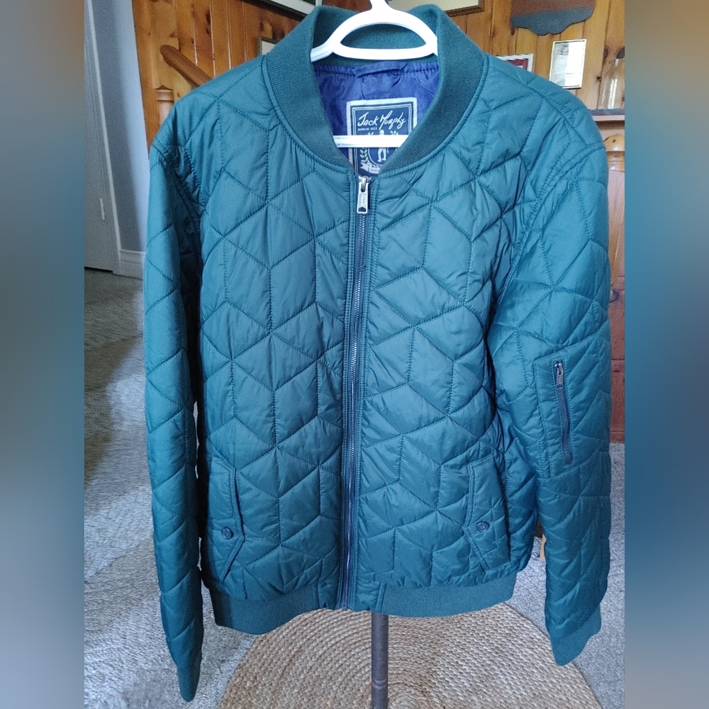 Jack Murphy Quilted Bomber Jacket Sz.L